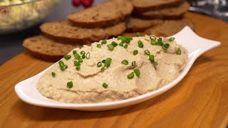 Pickled Herring Pate Recipe  Herring Appetizer Forshmak Vorschmack Recipe by Always Yummy [upl. by Jephthah]