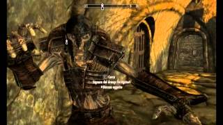 TESV Skyrim § Missione Una Pergamena per Anska 12   Parola del Potere   Sacerdote Drago [upl. by Lombardy]