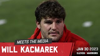 New OSU TE Will Kacmarek talks about decision to transfer how hell be used in the offense [upl. by Sajovich]