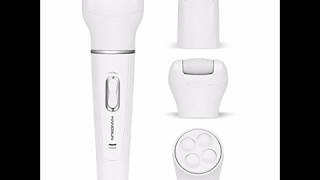 4 in 1 Hangsun Face Epilator Facial Hair Removal For Women F410  Lady Shaver  Pedicure Hard Skin [upl. by Iahc]