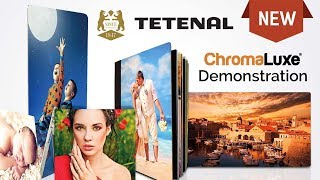 Chromaluxe Aluminium Panels Demo by Tetenal UK [upl. by Naawaj603]