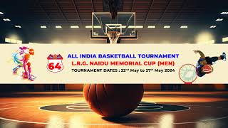 10  ICF VS CRPF  64th AIBBT LRG Naidu Memorial CUP  MEN [upl. by Werdnael]