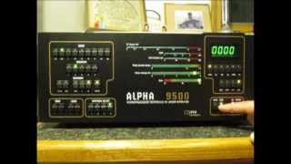 Alpha 9500 Amplifier [upl. by Hadrian]