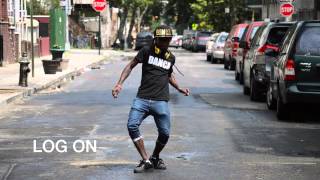 How to dance dancehall LOG ONONLINE  Blacka Di Danca [upl. by Hagep180]