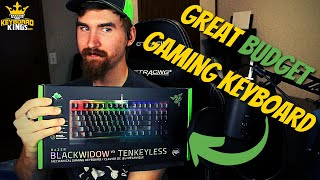 Razer Black Widow V3 TKL Review  Great Budget Gaming Keyboard [upl. by Cordelia121]