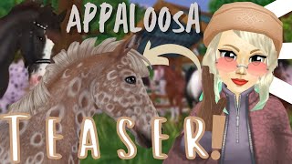 New GEN 3 Appaloosa Horses 😍🐴 Teaser  Star Stable Online [upl. by Malonis]