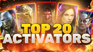 Top 20 Poison Burn amp Bomb ACTIVATORS Ranked 20 to 1 [upl. by Hoashis]