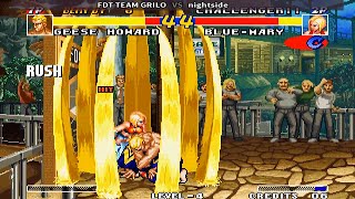 Fightcade 👊 Real Bout Fatal Fury 👊🏾 FDT TEAM GRILO 🇧🇷 Vs Nightside 🇧🇷 [upl. by Annais653]