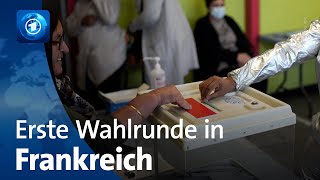 Präsidentschaftswahl in Frankreich Geringe Wahlbeteiligung deutet sich an [upl. by Evangelina]