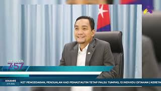 BERITA 757  JOHOR PERTIMBANG UBAH WAKTU KERJA 4 HARI SETENGAH [upl. by Breskin]