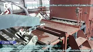 Pulp Molding Egg Carton Production Line 9600pcshr Fiber MoldedPaper egg box [upl. by Meggy496]