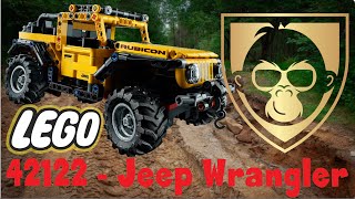 Lego set 42122  Jeep Wrangler  Speed Build and Review [upl. by Selfridge]