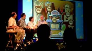 D23 Expo discussion about the Toy Story Mania Ride in Disneyland California Adventure Part 2 of 2 [upl. by Nella]