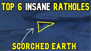 TOP 6 BEST Scorched Earth Ratholes On ARK Survival Ascended [upl. by Moser]