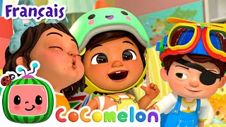 Se déguiser pour haloween  Épisode Complet  CoComelon en Français  Chansons pour bébés [upl. by Anaerdna]