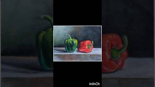 Easy Fruit Artoil pasteloilpastel painting pastelcolors [upl. by Attoynek]