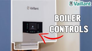 Vaillant ecoTec Plus 836 Combi controls amp features [upl. by Alimhaj680]