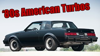 8 80s American Turbocharged Cars You May Not Know About [upl. by Adiarf]