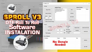 SPROLL V3 ROLL TO ROLL INSTALLATION [upl. by Acirderf125]