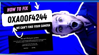 2024 Camera Not Working in Windows 1011 Fix Error 0xa00f4244  Easy Guide [upl. by Asserat]