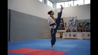 1122024 Puchar Polski Poomsae Toruń Agata Dondalska [upl. by Urbanna557]