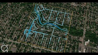 Flood Simulation Using ArcGIS Pro 33 [upl. by Jacoby]