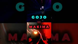 Gojo vs Makima  jujutsu kaisen  Chainsaw man [upl. by Stoffel360]