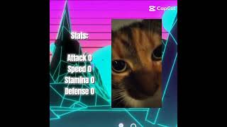 Choose your character Cat edition they got low stats lol cat catty funny haveagoodday shorts [upl. by Gibby285]