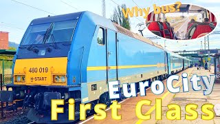 I was gonna ride the EuroCity Express Train First Class Budapest to Wien but Eurail Vlog｜MÁV ÖBB [upl. by Waltner840]