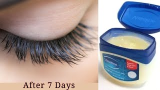 How To Grow Long Eyelashes Fast with Vaseline in 7 Days  Eyelashes Growth with Vaseline [upl. by Lucrece]