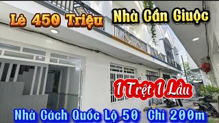 ✅✅ Nhà Gần Ngã 5 Mũi Tàu  Thị Trấn Cần Giuộc  Giá Bằng Căn Nhà Cấp 4 [upl. by Akimit]