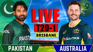 PAKISTAN vs AUSTRALIA  1st T20 Match  Live Cricket Match  AUS vs PAK Live T20 Match  1st inng [upl. by Etnoj]