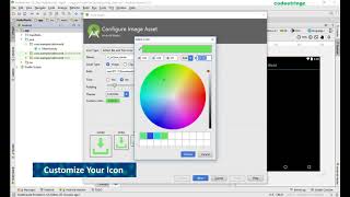 How To Customize Icons And Resource Images In Android Studio  Image Asset [upl. by Siradal]