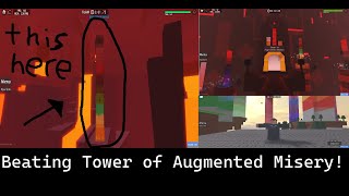 WINNING STREAM 10x4 9x12 8x49 JToH Grinding Tower of Augmented Misery Stream 7 [upl. by Iatnahs]