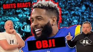 Were British Guys Impressed By Odell Beckham Jr First Time Watching  NFL Reaction [upl. by Yrolg]