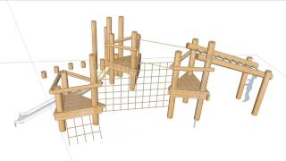 Robinia Climbing frame 2 [upl. by Ennael]