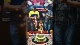 Sonvir Sir Birthday Celebration🥳🎁 shorts viral [upl. by Llain333]