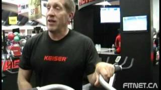 Keiser M3 Total Body Trainer Demonstration [upl. by Haidadej]