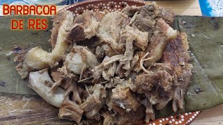 Barbacoa de res casera en vaporera con consomé  a vapor receta casera fácil✅😋 [upl. by Aryc]