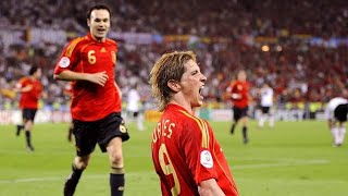 EUROCOPA 2008 ESPAÑA ALEMANIA GOL TORRES [upl. by Wootan]