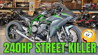 Putting My 240HP Kawasaki H2 Through The Test In The Streets of Mexico [upl. by Tiphany]