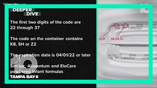 FDA Do not use recalled infant formulas tied to infections [upl. by Linnet]