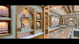 jewellery shop interior design om sai design [upl. by Stella]