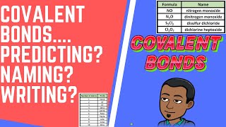 Covalent BondsPredicting Naming Writing [upl. by Heck]