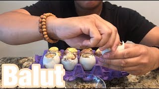 BALUT CHALLENGE  ASMR Eating Sounds  TIMTAKEOVER [upl. by Cletis]