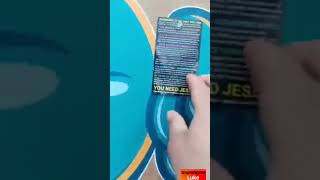 Creative way to distribute Gospel Tracts Jesus gospel bible truth love Lord God preach [upl. by Alard]