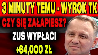 TO SIĘ DZIEJE TERAZ EMERYCI MASOWO SZTURMUJĄ ZUS GIGANTYCZNE WYPŁATY RUSZYŁY JESTEŚ NA LIŚCIE [upl. by Adnov]