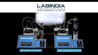 Automatic Titrator Karl Fischer Titrator Machine Labindia Analytical [upl. by Ynnob]