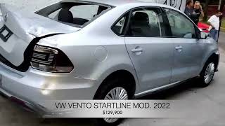 AutoComercia VW VENTO 2022 Autos Accidentados [upl. by Imik140]