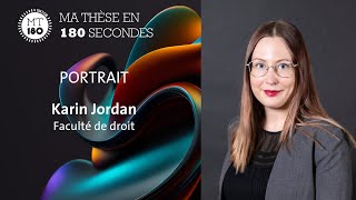 Portrait de Karin Jordan finaliste du concours ⏳ MT180 UNIGE 2024 [upl. by Michi]